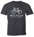 Herren T-Shirt Fahrrad Sprüche Bicycle I'm the Engine Bike Rad Fun-Shirt Spruch lustig Moonworks®preview