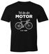 Herren T-Shirt Fahrrad Sprüche I'm the Engine Bike Rad Fun-Shirt Spruch lustig Moonworks®preview