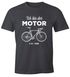 Herren T-Shirt Fahrrad Sprüche I'm the Engine Bike Rad Fun-Shirt Spruch lustig Moonworks®preview