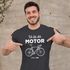 Herren T-Shirt Fahrrad Sprüche I'm the Engine Bike Rad Fun-Shirt Spruch lustig Moonworks®preview