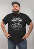 Herren T-Shirt Fahrrad Sprüche I'm the Engine Bike Rad Fun-Shirt Spruch lustig Moonworks®preview