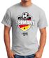 Herren T-Shirt Fan-Shirt WM Deutschland Germany Fußball Weltmeisterschaft Moonworks®preview
