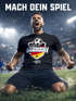 Herren T-Shirt Fan-Shirt WM Deutschland Germany Fußball Weltmeisterschaft Moonworks®preview