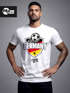 Herren T-Shirt Fan-Shirt WM Deutschland Germany Fußball Weltmeisterschaft Moonworks®preview
