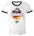 Herren T-Shirt Fan-Shirt WM-Shirt Badge Germany Deutschland Flagge Fußball Weltmeisterschaft 2018 Retro Fan-Trikot Moonworks®preview