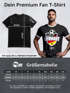 Herren T-Shirt Fan-Shirt WM-Shirt Badge Germany Deutschland Flagge Fußball Weltmeisterschaft 2026 Retro Fan-Trikot Moonworks®preview