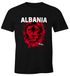 Herren T-Shirt Fanshirt Albanien Albania Fußball EM WM Löwe Shqipërisë MoonWorkspreview