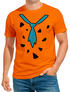 Herren T-Shirt Fasching Fred Feuerstein Faschings-Shirt Karneval Kostüm Verkleidung Moonworks®preview