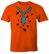 Herren T-Shirt Fasching Fred Feuerstein Faschings-Shirt Karneval Moonworks®preview