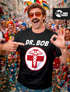 Herren T-Shirt Fasching Karneval Arzt Dr Bob Kostüm Faschingskostüme Männer Funshirt Moonworks®preview