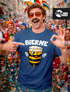 Herren T-Shirt Fasching Karneval | Bierne Bier | Kostüm-Ersatz Verkleidung Last Minute Faschingskostüme Männer Funshirt Moonworks®preview
