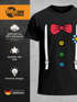 Herren T-Shirt Fasching Karneval Clown Kostüm-Ersatz Verkleidung Last Minute Faschingskostüme Männer Moonworks®preview