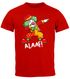 Herren T-Shirt Fasching Karneval Dabbing Clown Kostüm-Ersatz Last Minute Faschingskostüme Männer Funshirt Moonworks®preview