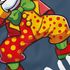 Herren T-Shirt Fasching Karneval Dabbing Clown Kostüm-Ersatz Last Minute Faschingskostüme Männer Funshirt Moonworks®preview