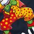 Herren T-Shirt Fasching Karneval Dabbing Clown Kostüm-Ersatz Last Minute Faschingskostüme Männer Funshirt Moonworks®preview