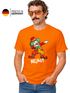 Herren T-Shirt Fasching Karneval Dabbing Clown Kostüm-Ersatz Last Minute Faschingskostüme Männer Funshirt Moonworks®preview