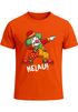 Herren T-Shirt Fasching Karneval Dabbing Clown Kostüm-Ersatz Last Minute Faschingskostüme Männer Funshirt Moonworks®preview