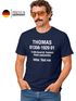 Herren T-Shirt Fasching Karneval Dschungel Camp Kostüm Verkleidung personalisierbar Faschingskostüme Männer Moonworks®preview