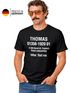 Herren T-Shirt Fasching Karneval Dschungel Camp Kostüm Verkleidung personalisierbar Faschingskostüme Männer Moonworks®preview