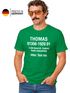 Herren T-Shirt Fasching Karneval Dschungel Camp Kostüm Verkleidung personalisierbar Faschingskostüme Männer Moonworks®preview