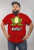 Herren T-Shirt Fasching Karneval Frosch Prinz Kostüm-Ersatz Verkleidung Last Minute Faschingskostüme Funshirt Moonworks®preview