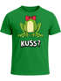 Herren T-Shirt Fasching Karneval Frosch Prinz Kostüm-Ersatz Verkleidung Last Minute Faschingskostüme Funshirt Moonworks®preview