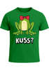 Herren T-Shirt Fasching Karneval Frosch Prinz Kostüm-Ersatz Verkleidung Last Minute Faschingskostüme Funshirt Moonworks®preview