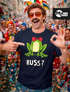 Herren T-Shirt Fasching Karneval Frosch Prinz Kostüm-Ersatz Verkleidung Last Minute Faschingskostüme Funshirt Moonworks®preview