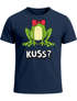 Herren T-Shirt Fasching Karneval Frosch Prinz Kostüm-Ersatz Verkleidung Last Minute Faschingskostüme Funshirt Moonworks®preview