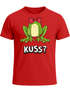 Herren T-Shirt Fasching Karneval Frosch Prinz Kostüm-Ersatz Verkleidung Last Minute Faschingskostüme Funshirt Moonworks®preview