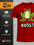 Herren T-Shirt Fasching Karneval Frosch Prinz Kostüm-Ersatz Verkleidung Last Minute Faschingskostüme Funshirt Moonworks®preview