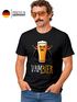 Herren T-Shirt Fasching Karneval Halloween Bier-Motiv Kostüm-Ersatz Last Minute Faschingskostüme Männer Moonworks®preview