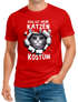 Herren T-Shirt Fasching Karneval Katze Kostüm-Ersatz Verkleidung Last Minute Faschingskostüm Männer Funshirt Moonworks®preview