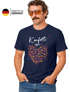 Herren T-Shirt Fasching Karneval - Konfetti Herz -Kostüm-Ersatz Verkleidung Last Minute Faschingskostüme Männer Funshirt Moonworks®preview