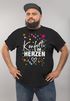 Herren T-Shirt Fasching Karneval Konfetti im Herzen Kostüm-Ersatz Verkleidung Faschingskostüme Männer Funshirt Moonworks®preview