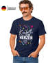Herren T-Shirt Fasching Karneval Konfetti im Herzen Kostüm-Ersatz Verkleidung Faschingskostüme Männer Funshirt Moonworks®preview
