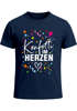 Herren T-Shirt Fasching Karneval Konfetti im Herzen Kostüm-Ersatz Verkleidung Faschingskostüme Männer Funshirt Moonworks®preview