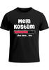 Herren T-Shirt Fasching Karneval Kostüm-Ersatz Verkleidung Faschingskostüme Ladebalken Männer Funshirt Moonworks®preview