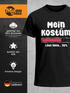 Herren T-Shirt Fasching Karneval Kostüm-Ersatz Verkleidung Faschingskostüme Ladebalken Männer Funshirt Moonworks®preview