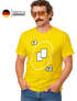 Herren T-Shirt Fasching Karneval Kostüm Kartenspiel Bunt Verkleidung Last Minute Faschingskostüme Männer Funshirt Moonworks®preview