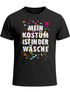 Herren T-Shirt Fasching Karneval Kostüm Verkleidung Last Minute Faschingskostüme Männer Funshirt Moonworks®preview