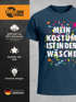 Herren T-Shirt Fasching Karneval Kostüm Verkleidung Last Minute Faschingskostüme Männer Funshirt Moonworks®preview