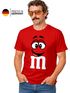 Herren T-Shirt Fasching Karneval M Aufdruck Gruppenkostüm Verkleidung Last Minute Faschingskostüme Männer Funshirt Moonworks®preview