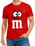 Herren T-Shirt Fasching Karneval M Aufdruck Gruppenkostüm Verkleidung Last Minute Faschingskostüme Männer Funshirt Moonworks®preview