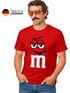 Herren T-Shirt Fasching Karneval M Aufdruck Gruppenkostüm Verkleidung Last Minute Faschingskostüme Männer Funshirt Moonworks®preview