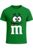 Herren T-Shirt Fasching Karneval M Aufdruck Gruppenkostüm Verkleidung Last Minute Faschingskostüme Männer Funshirt Moonworks®preview