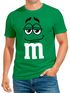 Herren T-Shirt Fasching Karneval M Aufdruck Gruppenkostüm Verkleidung Last Minute Faschingskostüme Männer Funshirt Moonworks®preview