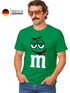 Herren T-Shirt Fasching Karneval M Aufdruck Gruppenkostüm Verkleidung Last Minute Faschingskostüme Männer Funshirt Moonworks®preview