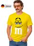 Herren T-Shirt Fasching Karneval M Aufdruck Gruppenkostüm Verkleidung Last Minute Faschingskostüme Männer Funshirt Moonworks®preview