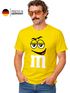 Herren T-Shirt Fasching Karneval M Aufdruck Gruppenkostüm Verkleidung Last Minute Faschingskostüme Männer Funshirt Moonworks®preview